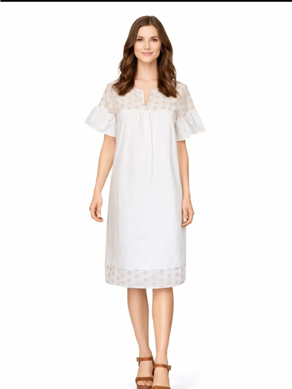 J. Crew cream dress new nwt 0p