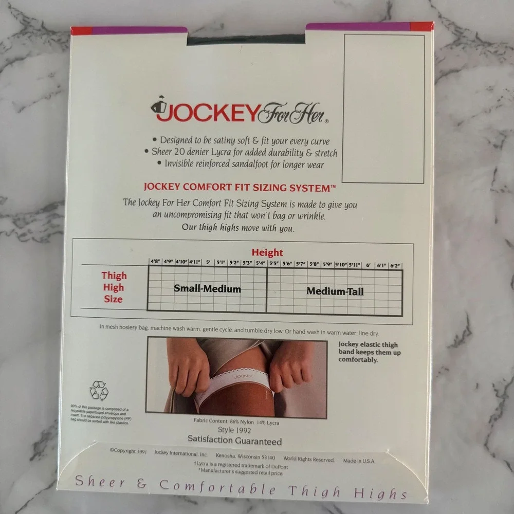 Jockey new package