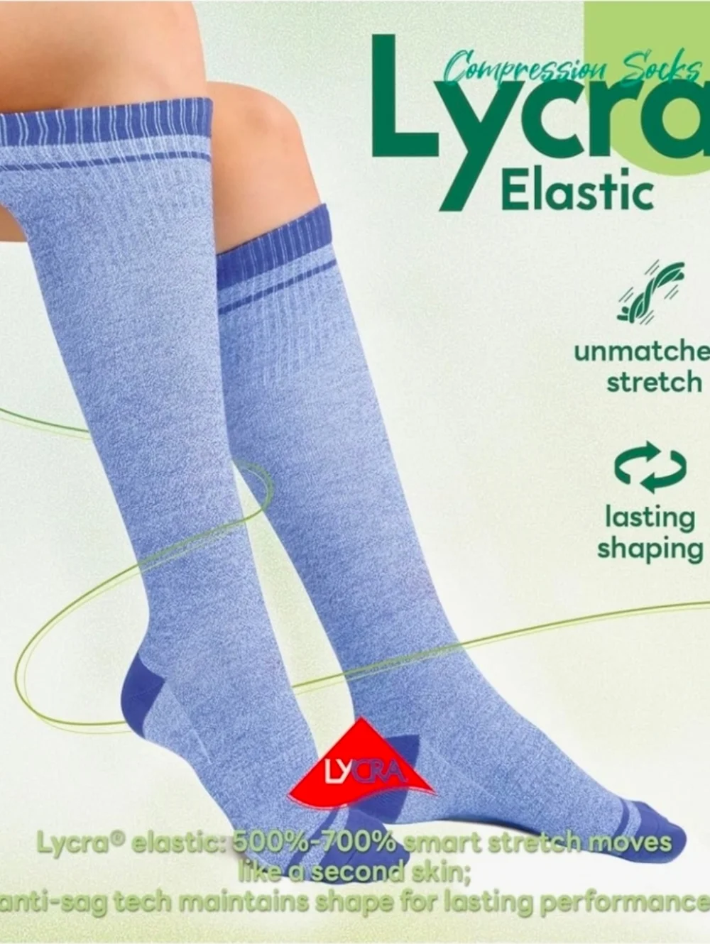 Iambamboo compression socks