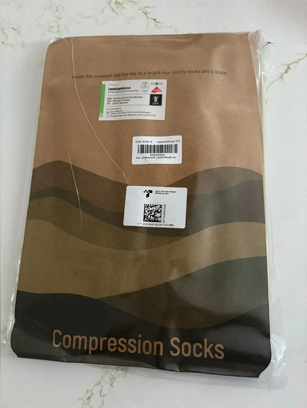 Iambamboo compression socks