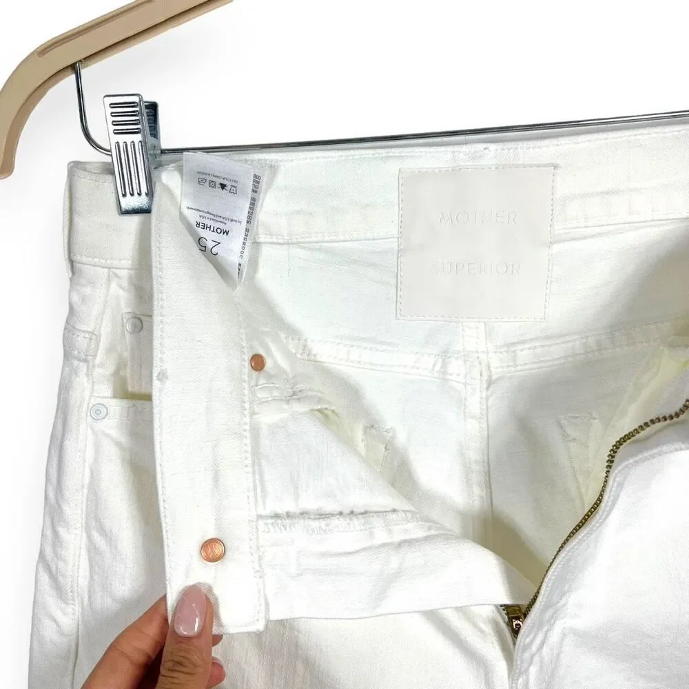 MOTHER rise shorts