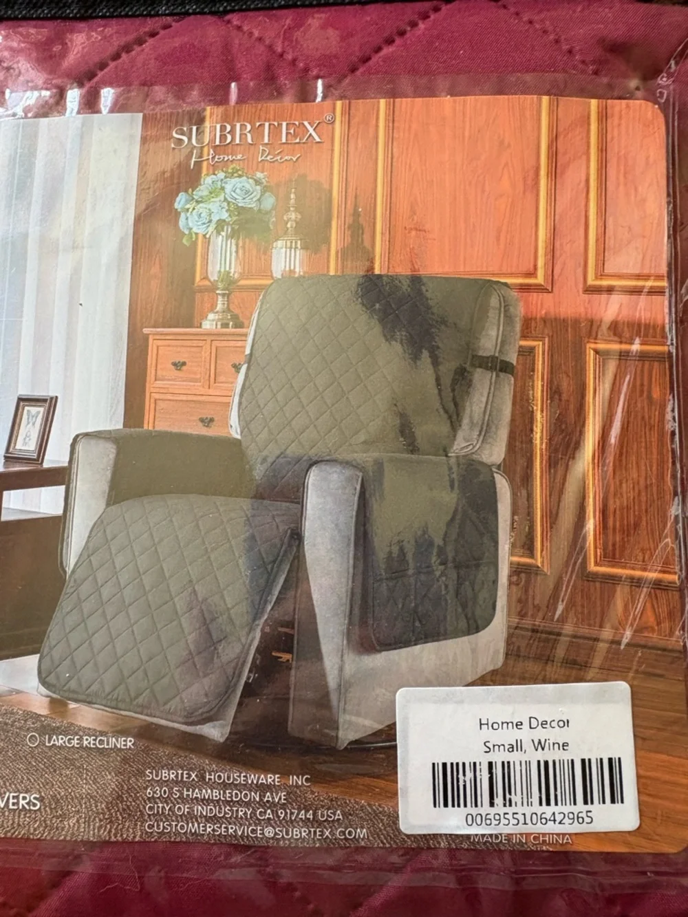 N/A reversible recliner