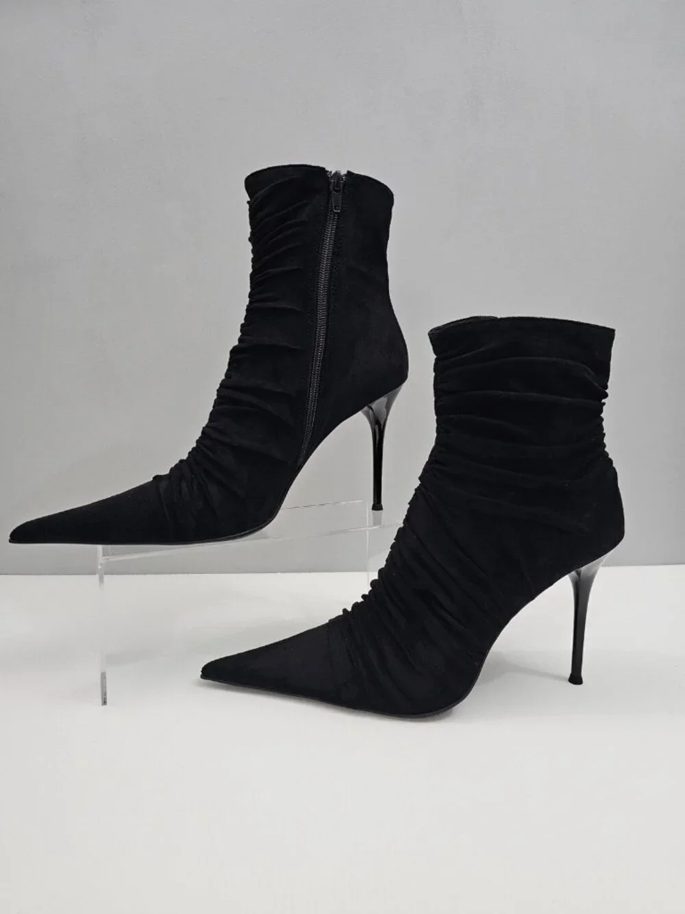 Jeffrey Campbell suede night pointed