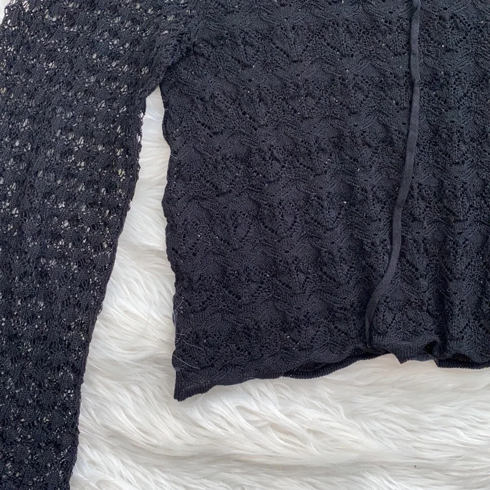 Zara | Sheer Knit Long Sleeve