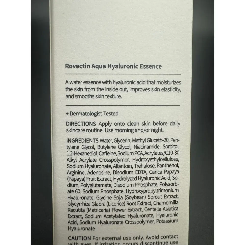 ROVECTIN aqua hydration