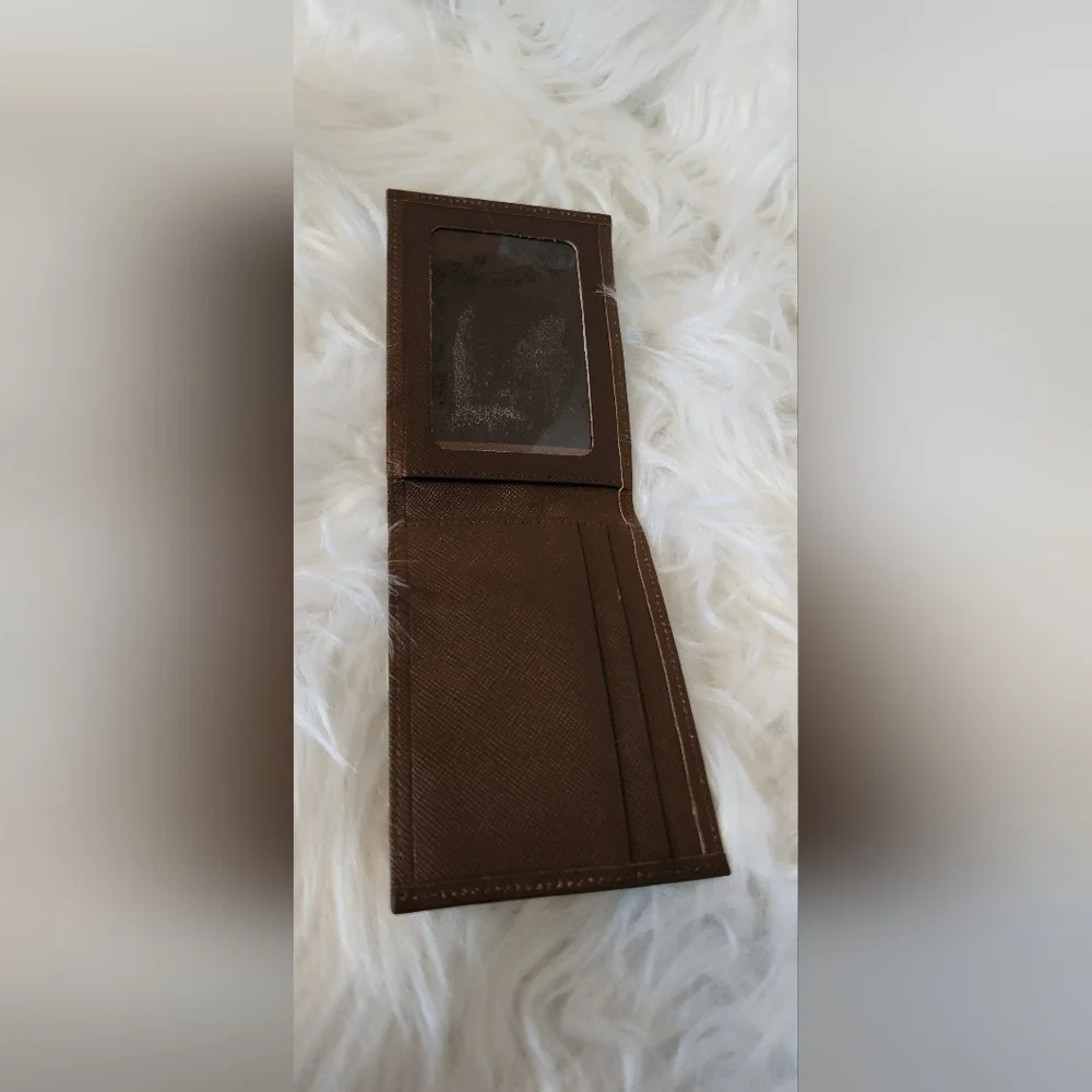 Burberry Brown Plaid Card Holder