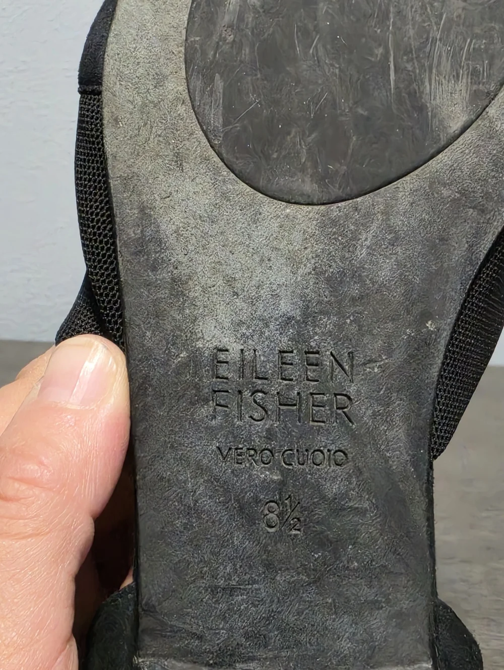Eileen Fisher or comment suede