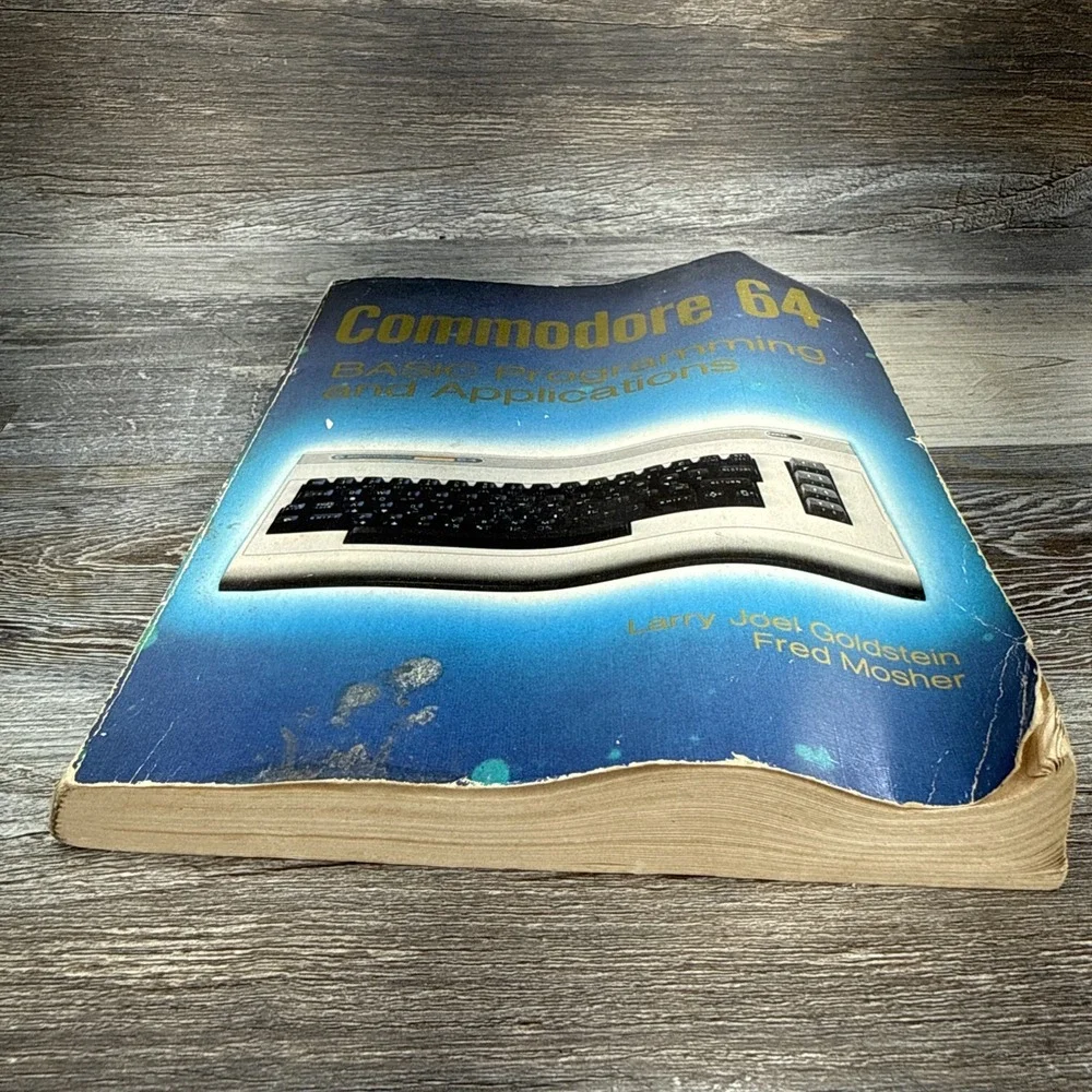 Commodore 64: Basic Programming and Applications by Goldstein Mosher 1984
