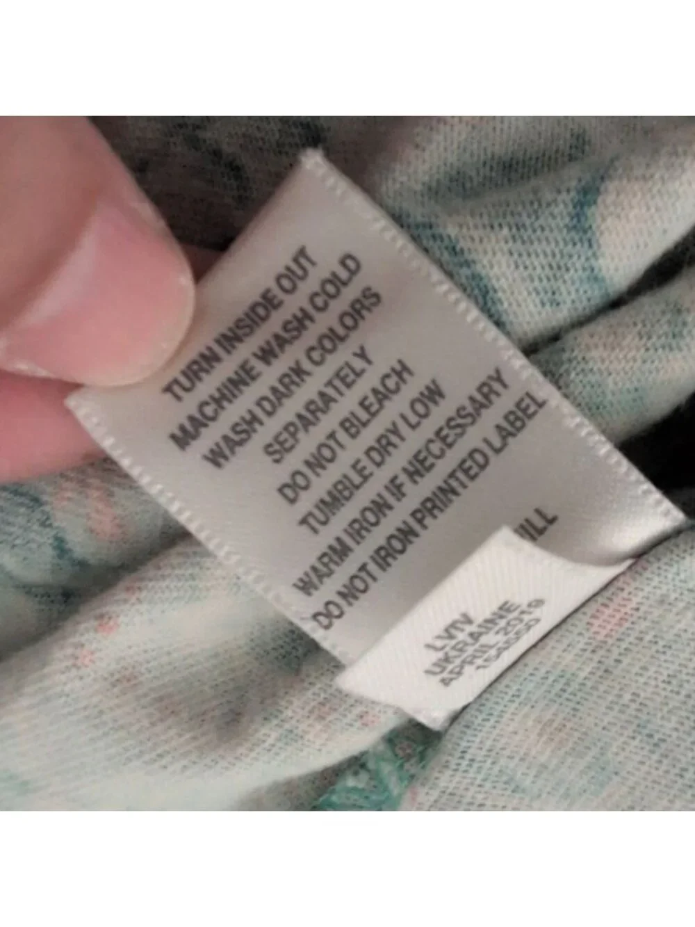 Garnet Hill green cotton