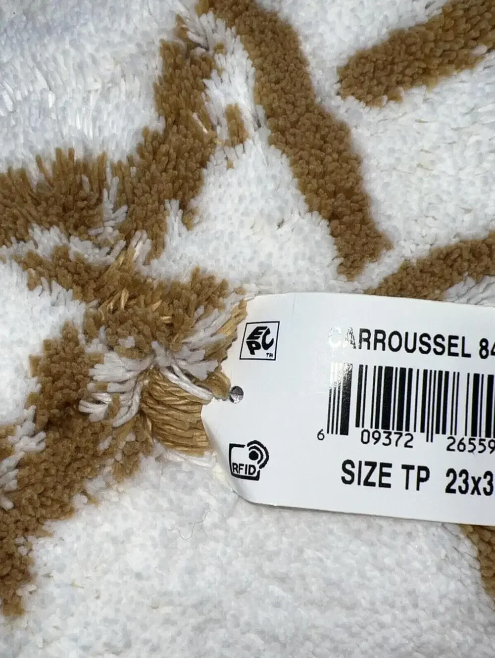 Abyss Carousel Bath Rug, NWT