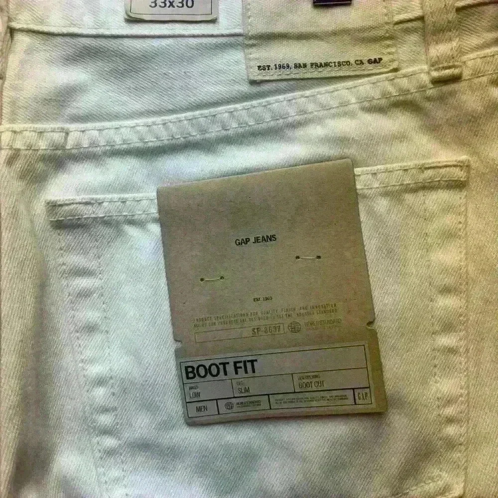 GAP men button