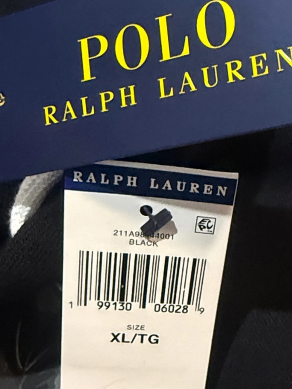 Polo Ralph Lauren Polo Bear Hoodie Black XL NWT Classic Teddy Sweatshirt