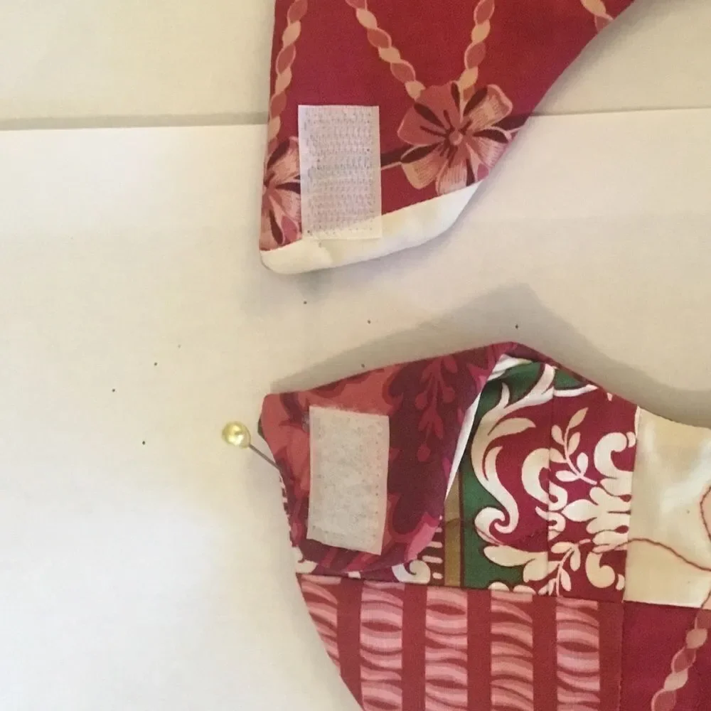 3/$25 or $12 ea. NWT Handmade Quilted Reversible Baby Bib.