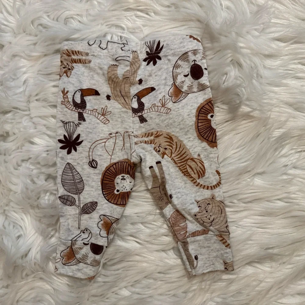 Carter’s Baby Boys 3M Safari Animal 2pc Outfit Set