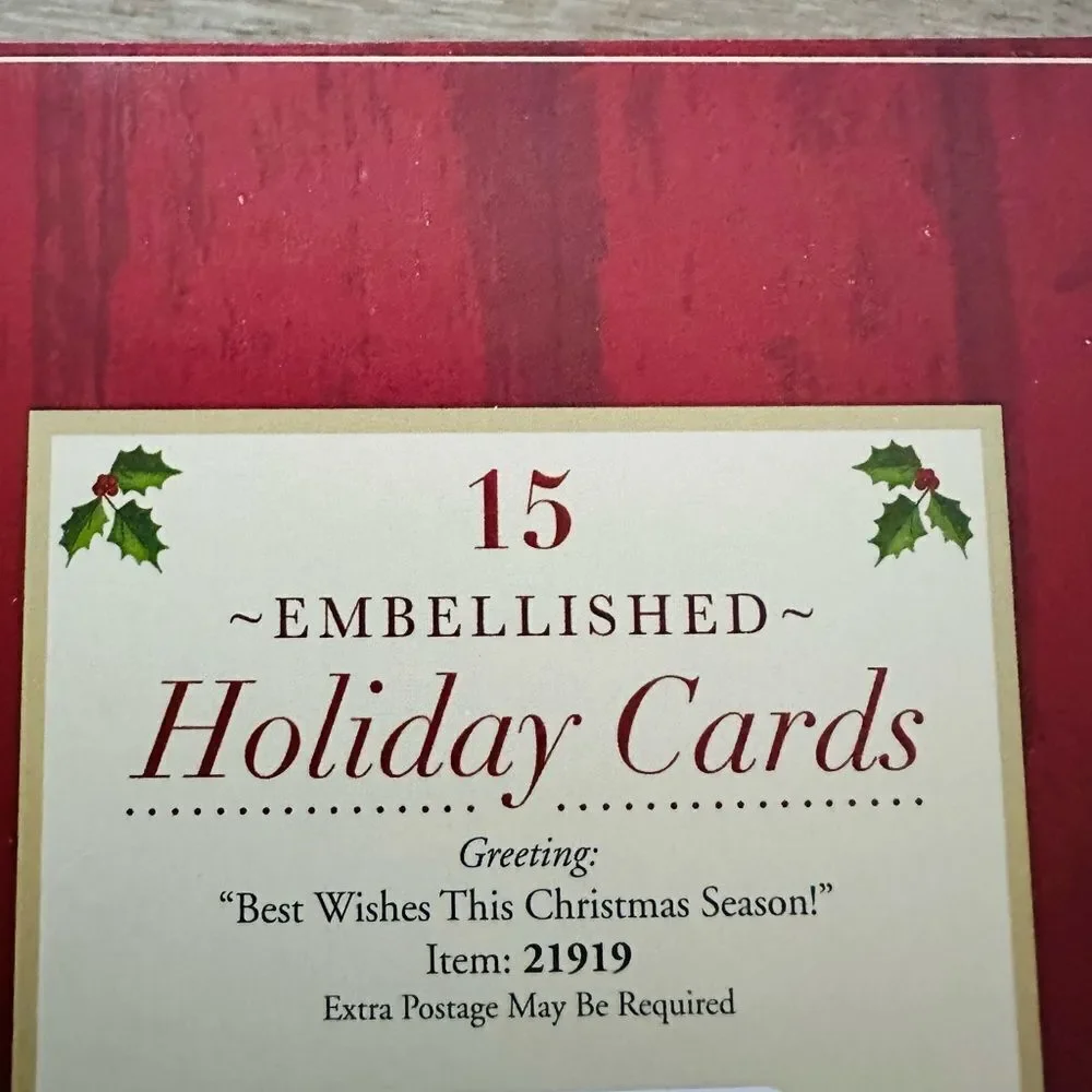 Vintage Christmas Puppy Dog Holiday Greeting Cards