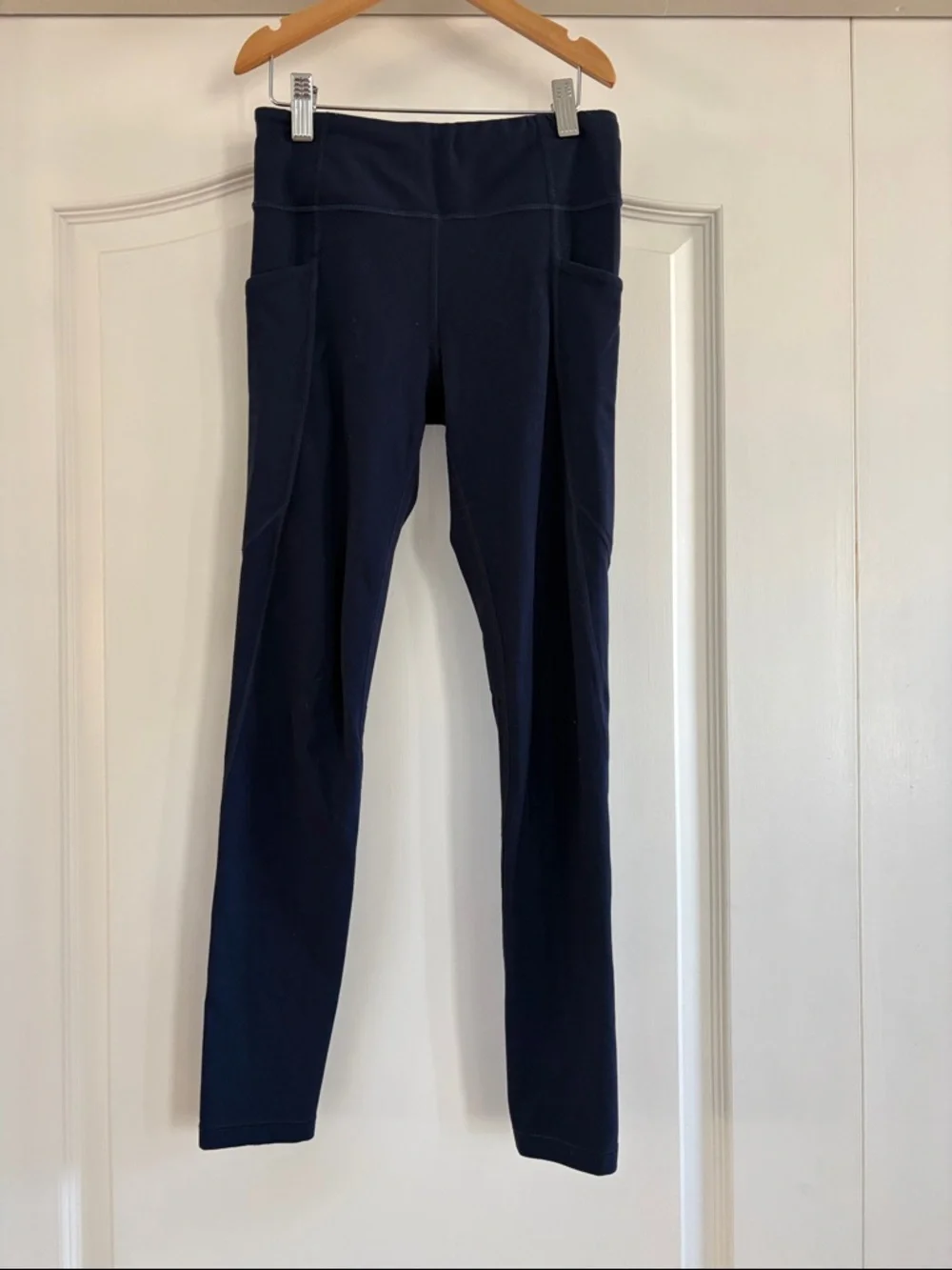 ATHLETA GIRL LEGGINGS SIZE 12 NAVY