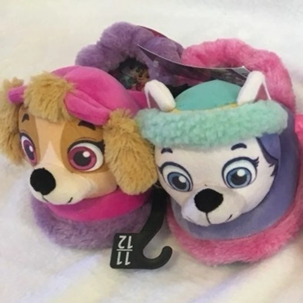 PAW‎ PATROL Girls slippers size 7/8 NWT