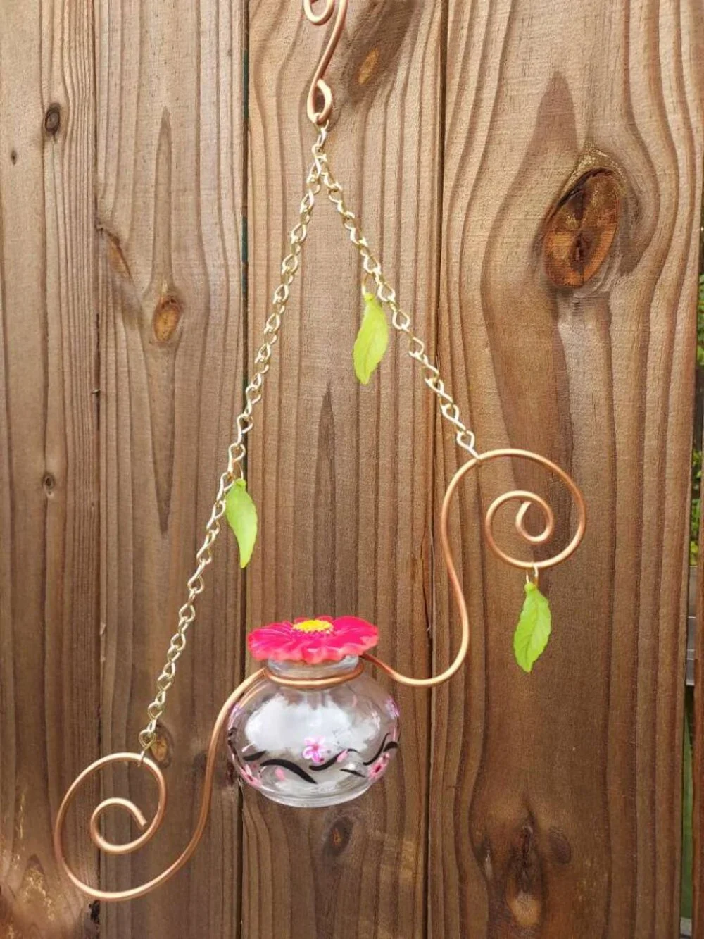 Craftinit hummingbird feeder
