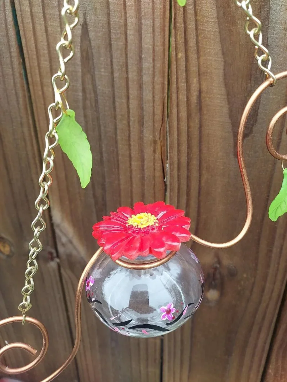 Craftinit hummingbird feeder