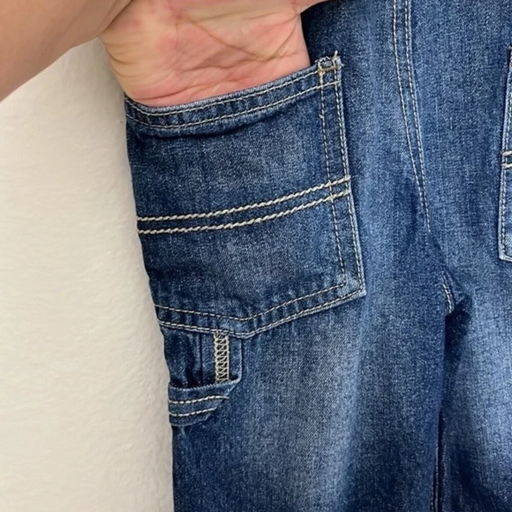 OshKosh B'Gosh Denim Toddler Overalls Jeans 2T
