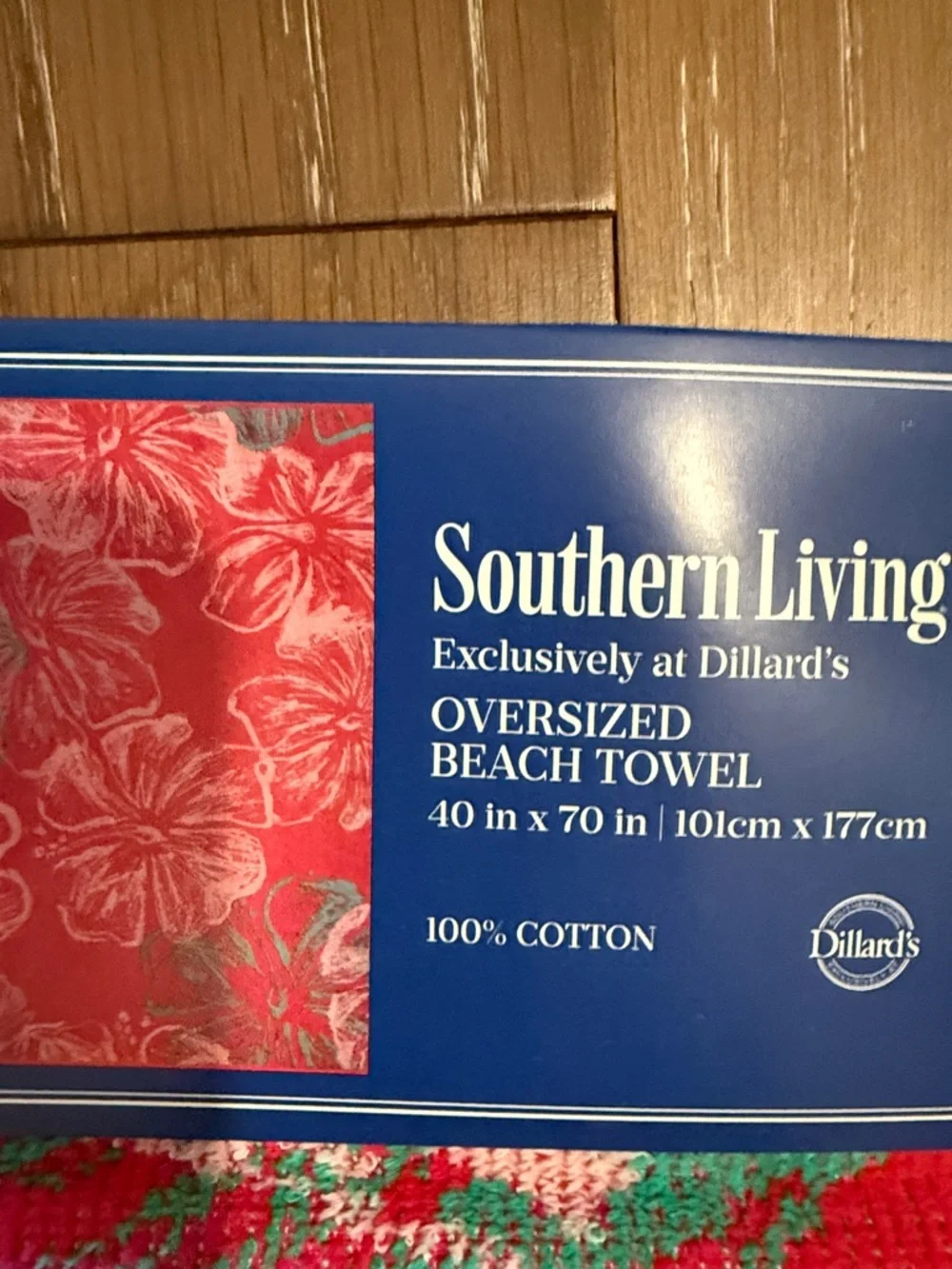 Southern Living bold floral
