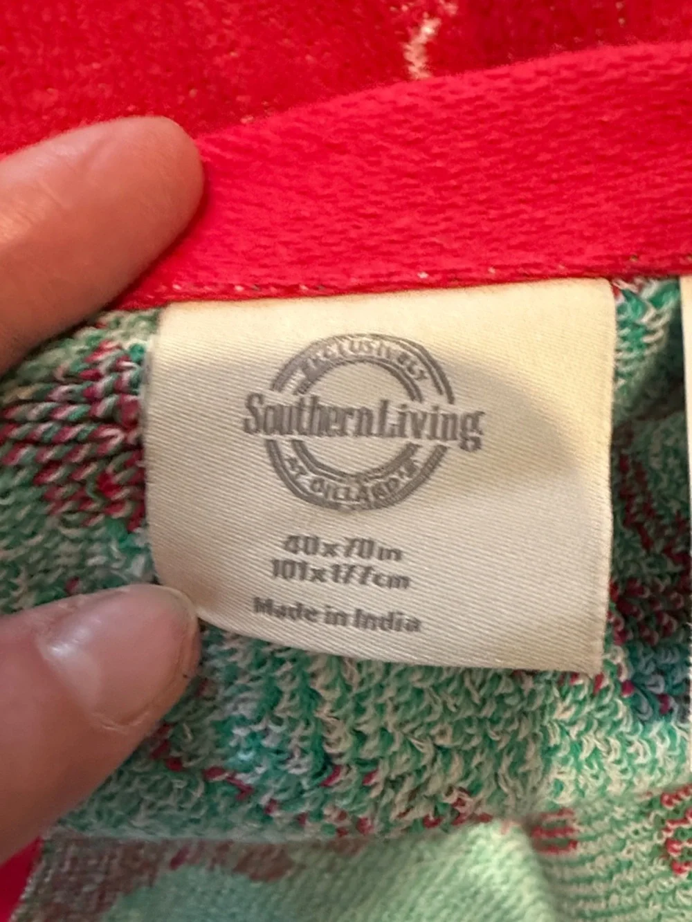 Southern Living bold floral