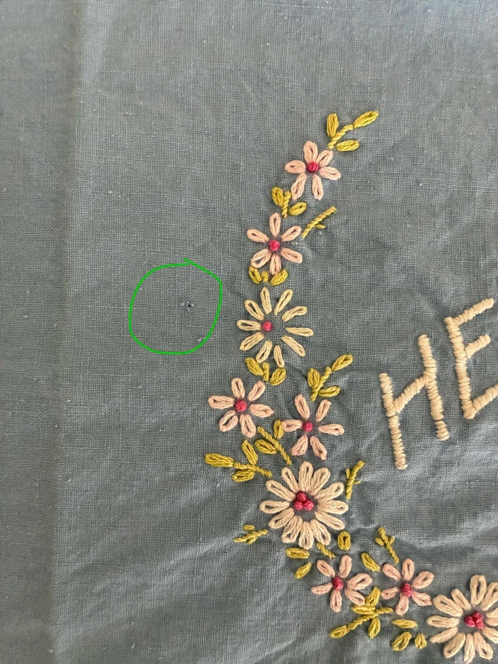 Vintage linens pair