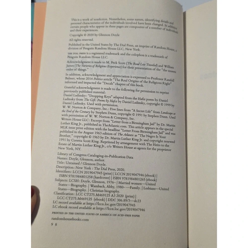 N/A untamed hardcover