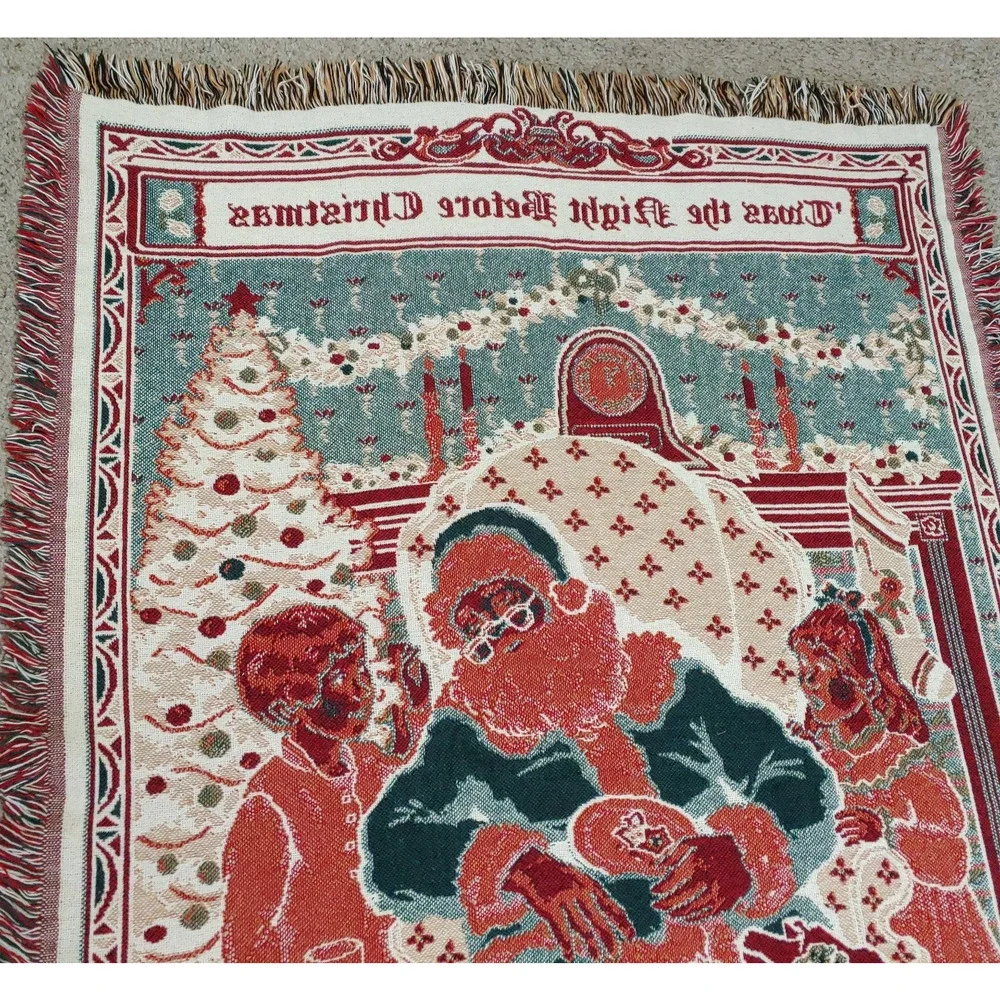 Unbranded holiday tapestry