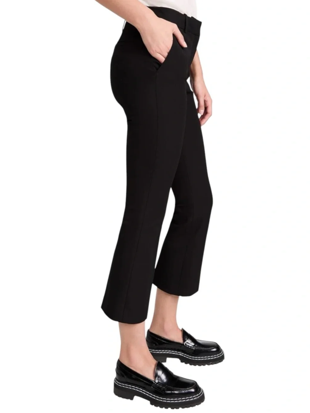 Frame Le Crop Mini Boot Trouser Women’s size 2 in Black