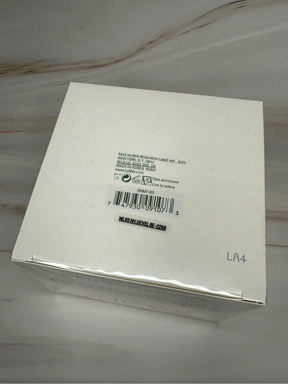 La Mer new box