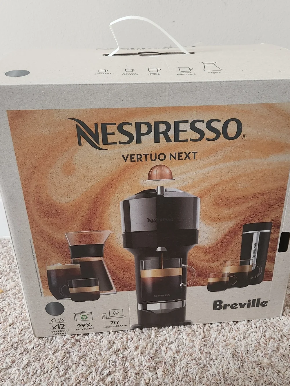 New Nespresso Vertuo next