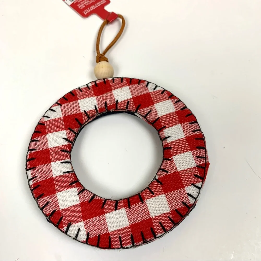 Target letter plaid
