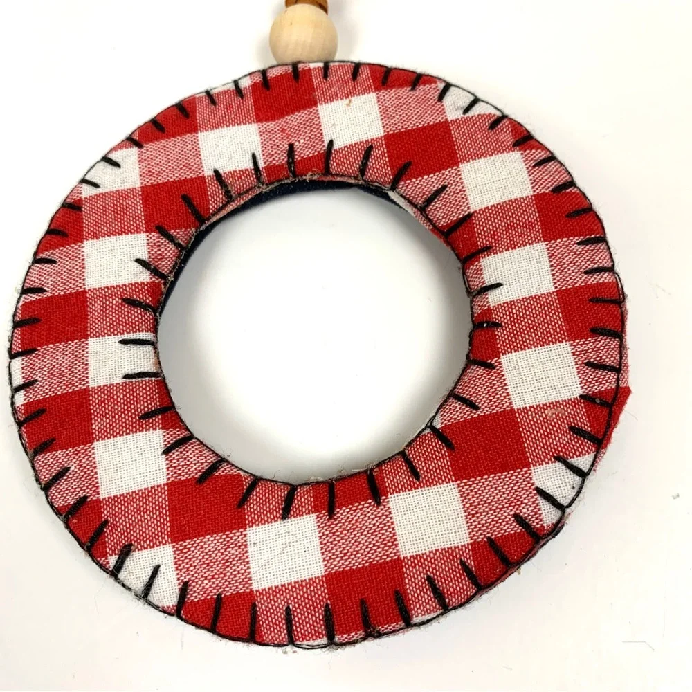 Target letter plaid