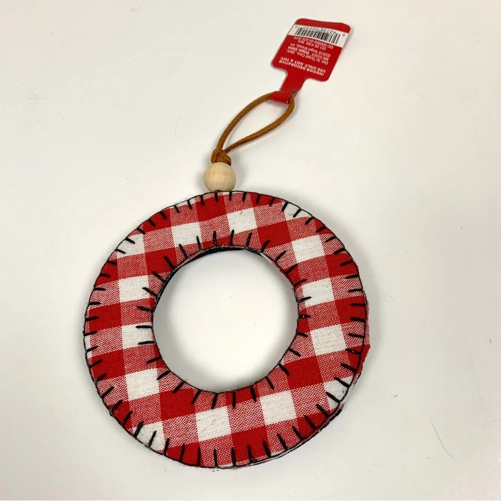 Target letter plaid
