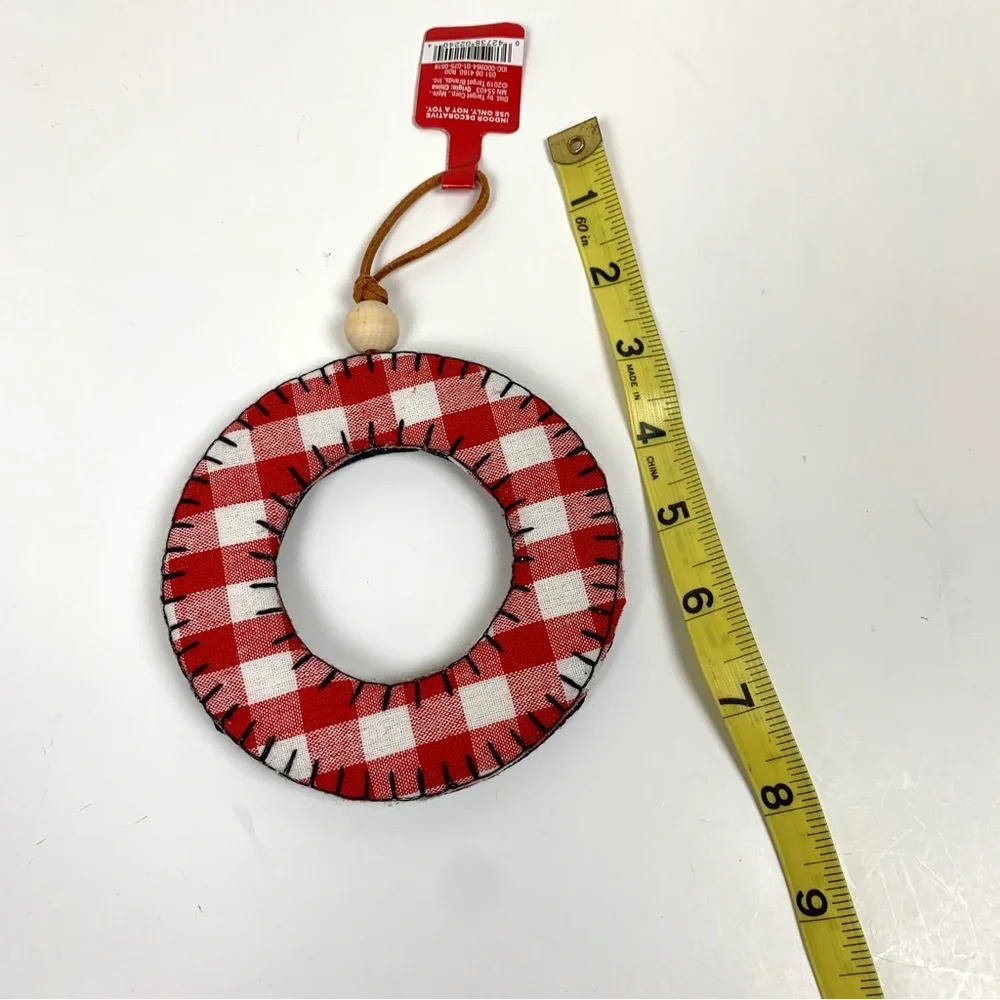 Target letter plaid