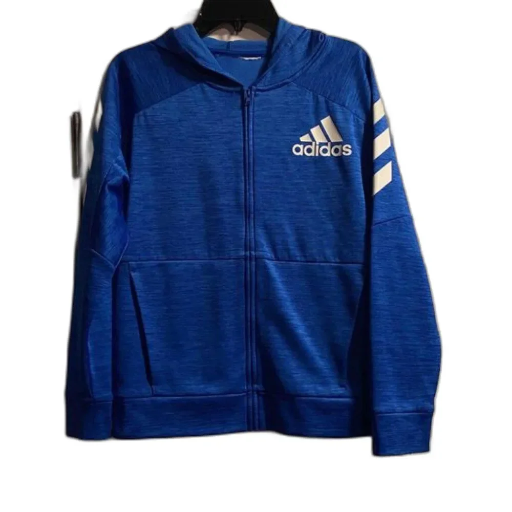 Adidas Climacool Zip Up Hoodie Youth Boys 18