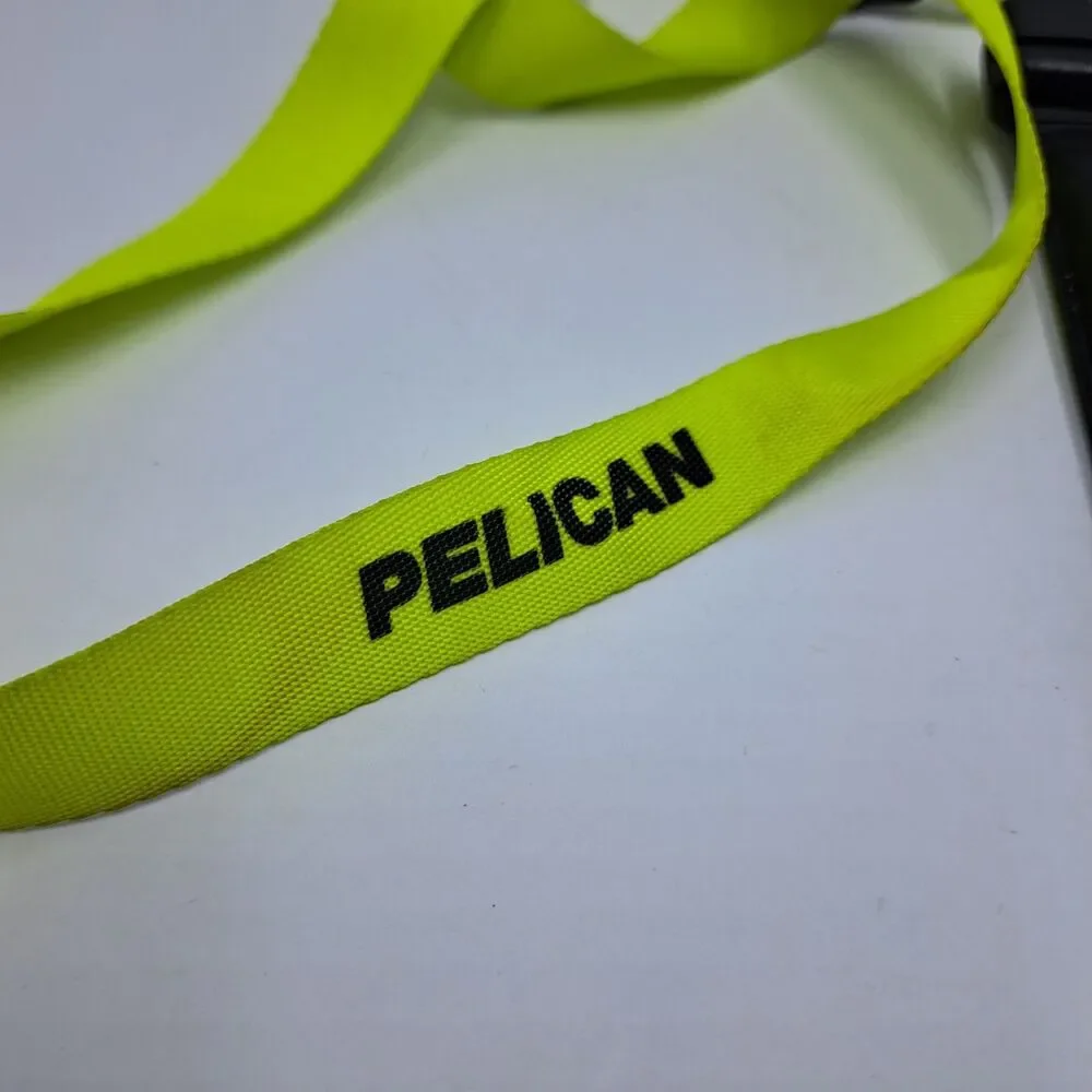 Pelican Marine Waterproof Phone Pouch Floating Case IP68 Neon Yellow Lanyard