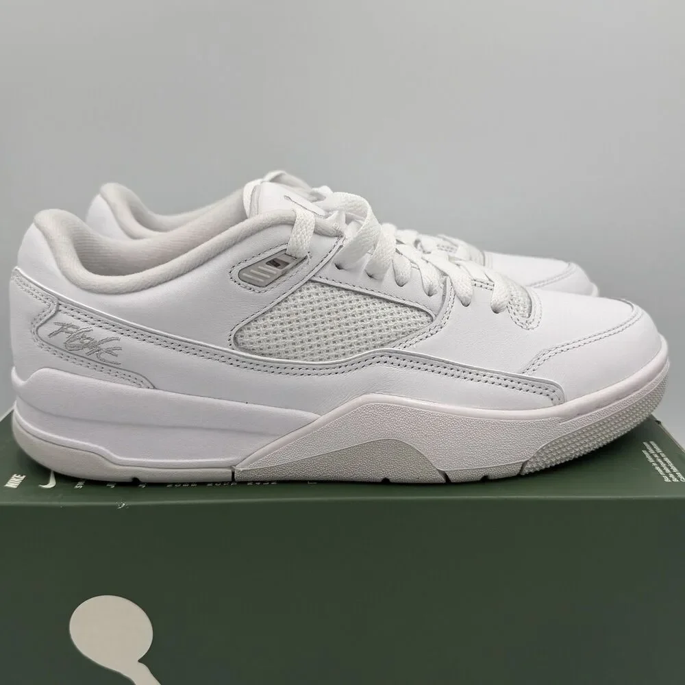 Jordan Flight Court White Vast Grey HF3255-105 Men's Size 12