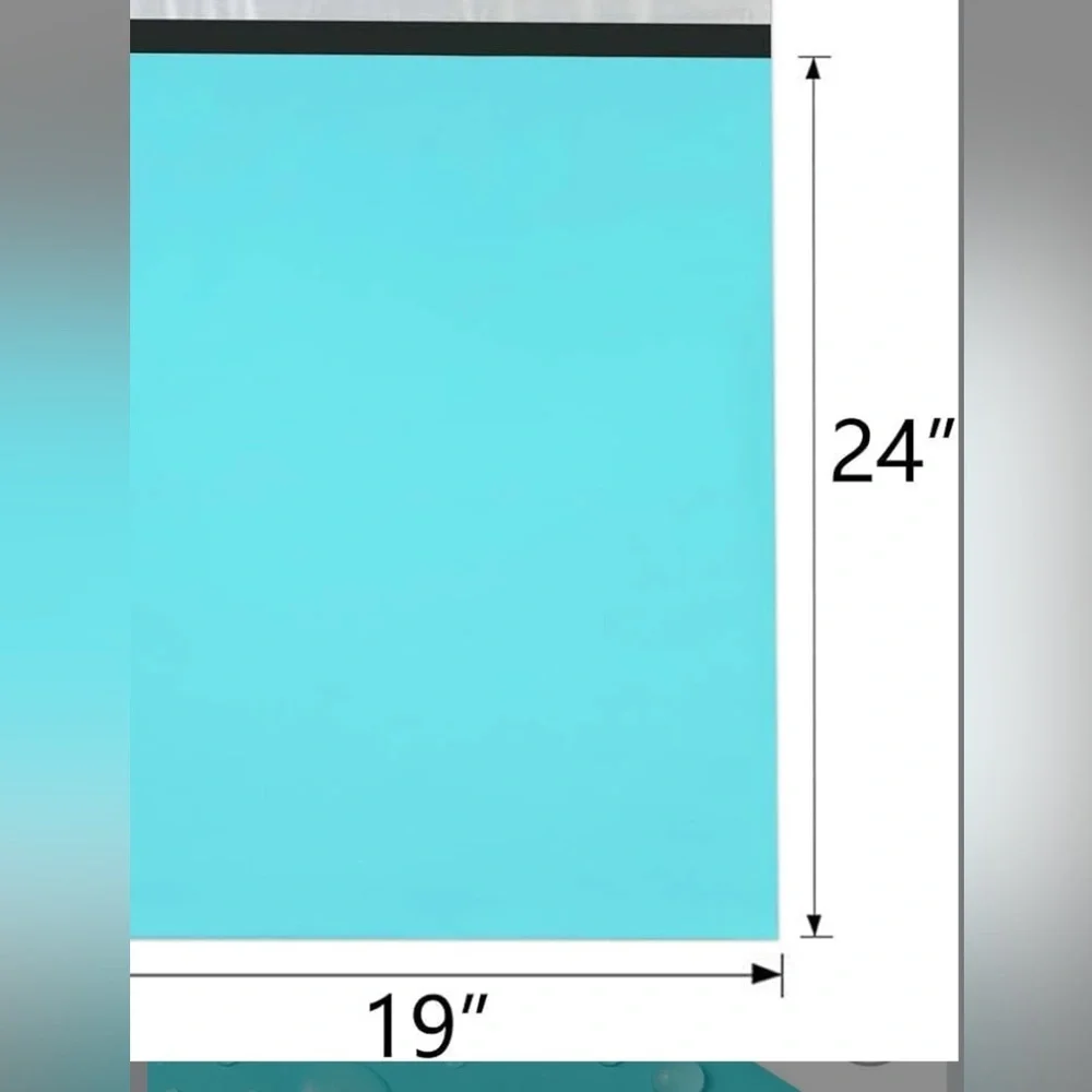 None vibrant turquoise