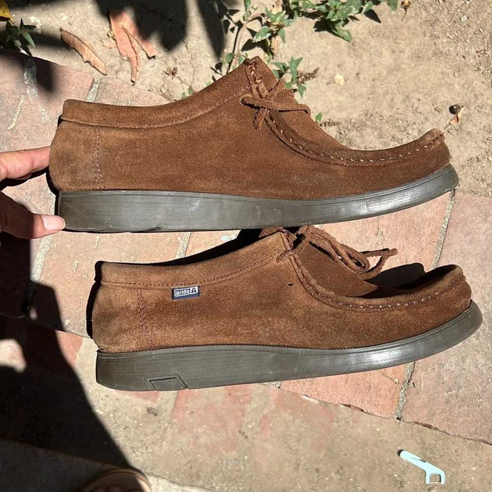 Arido Men's Brown Suede‎ Shoes men’s size 43/10
