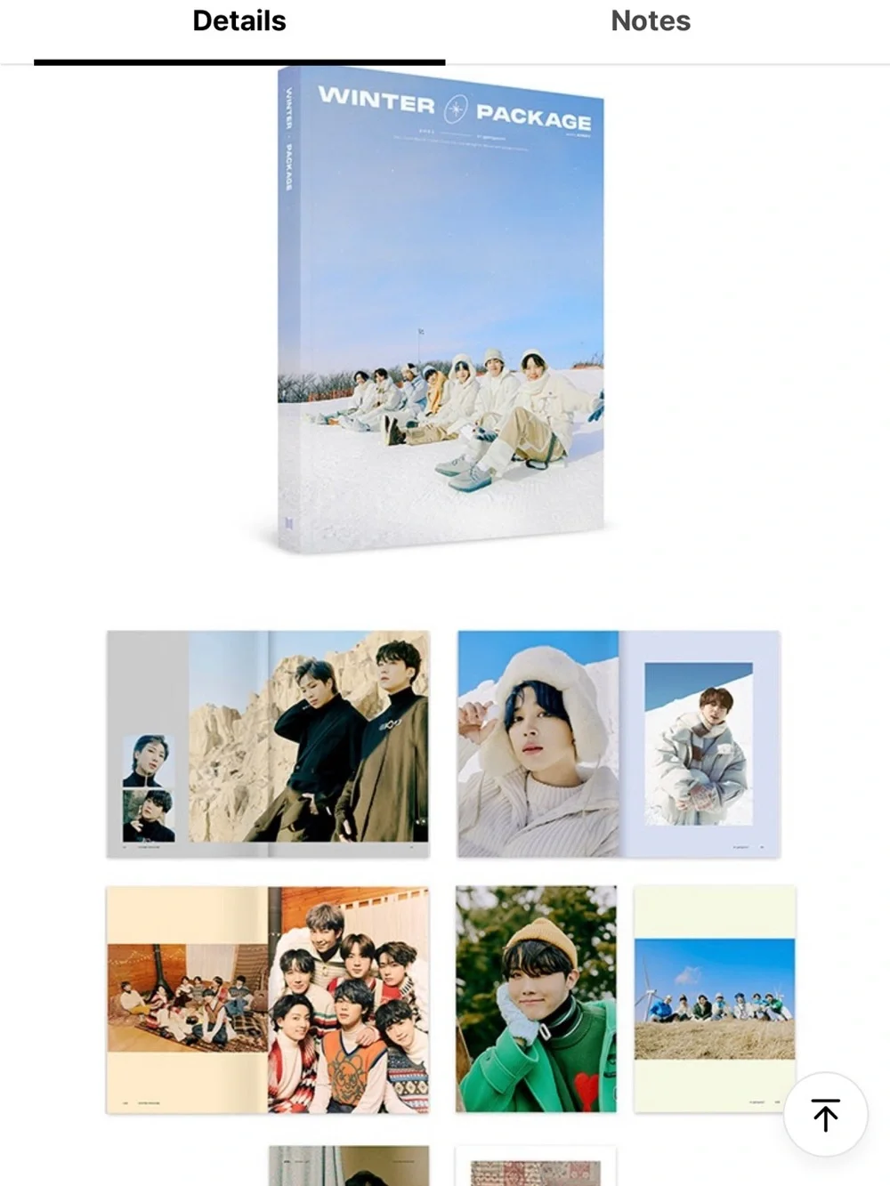 Bts official winter