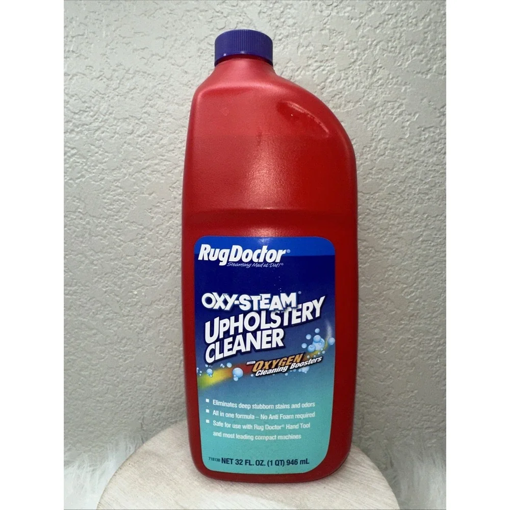 $42 🌙 Rug Doctor‎ Oxy-Steam Upholstery Cleaner NEW 32oz