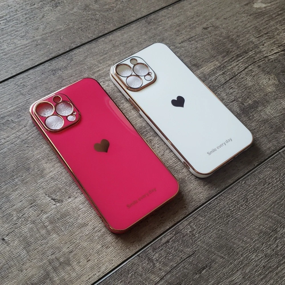 2 IPhone 13 PRO Max SMILE EVERY DAY phone cases.