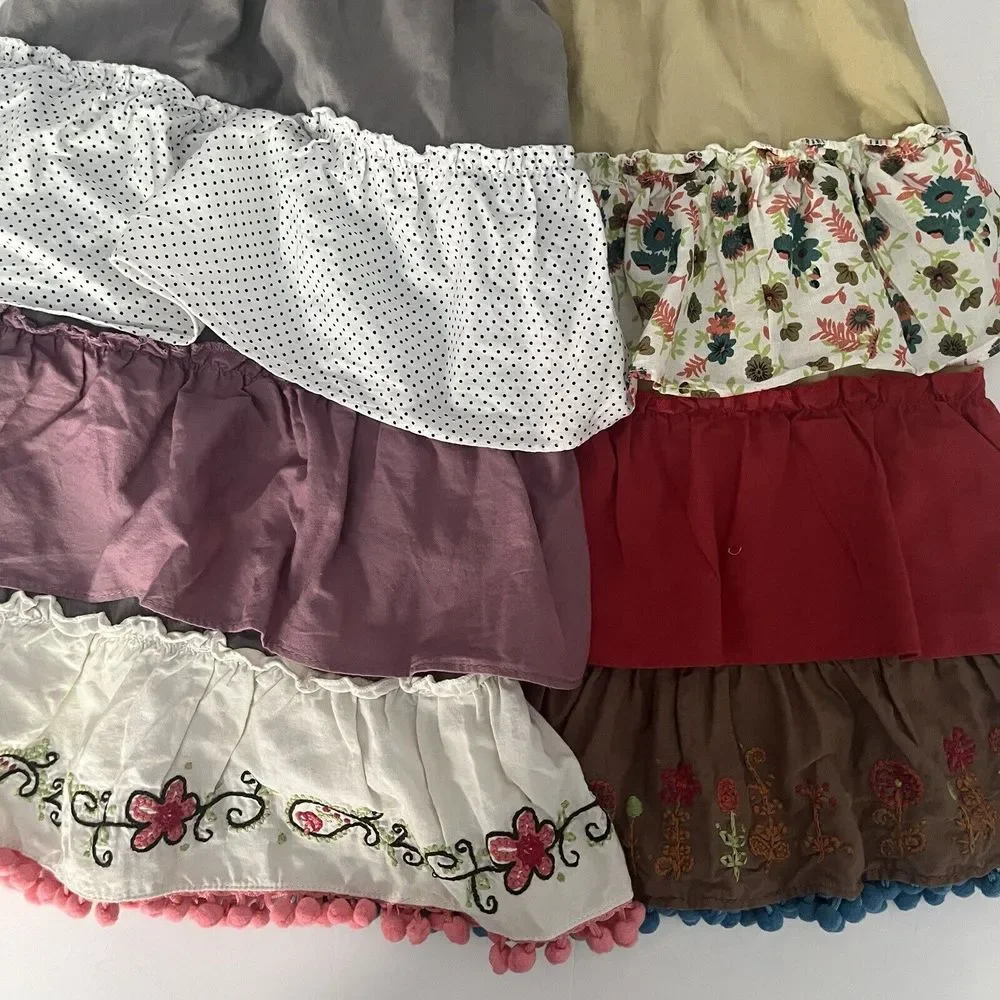 Set of 2 Bohemian Aprons Colorful Fun‎