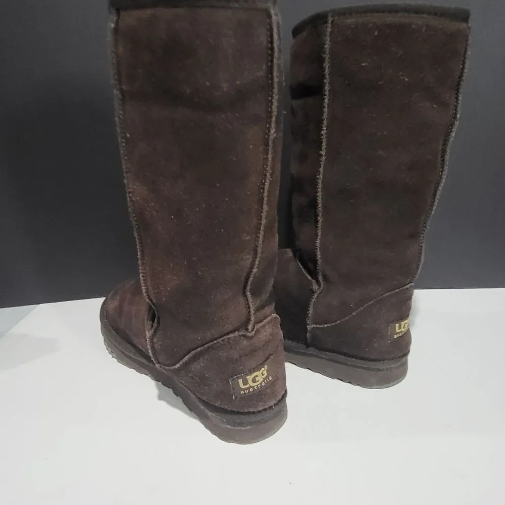 Ugg Tall Chocolate Brown Winter Boots