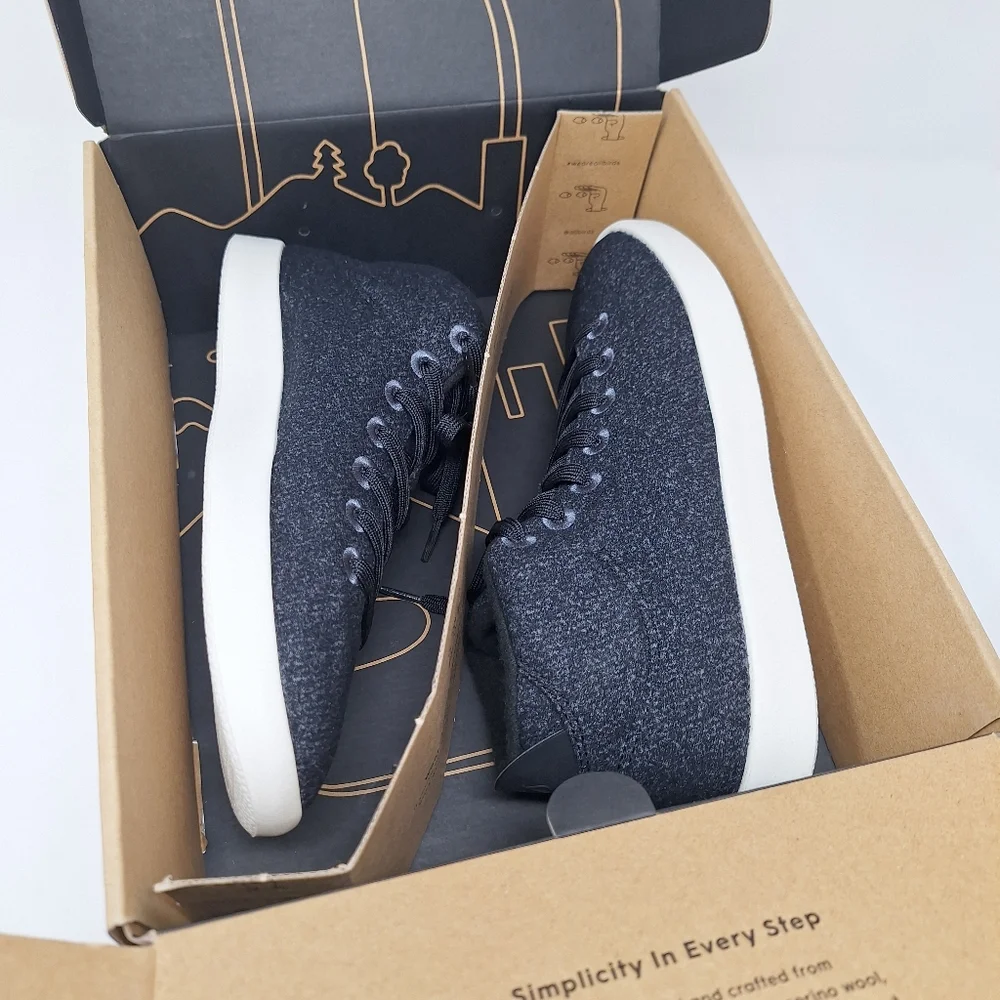 allbirds heathered black