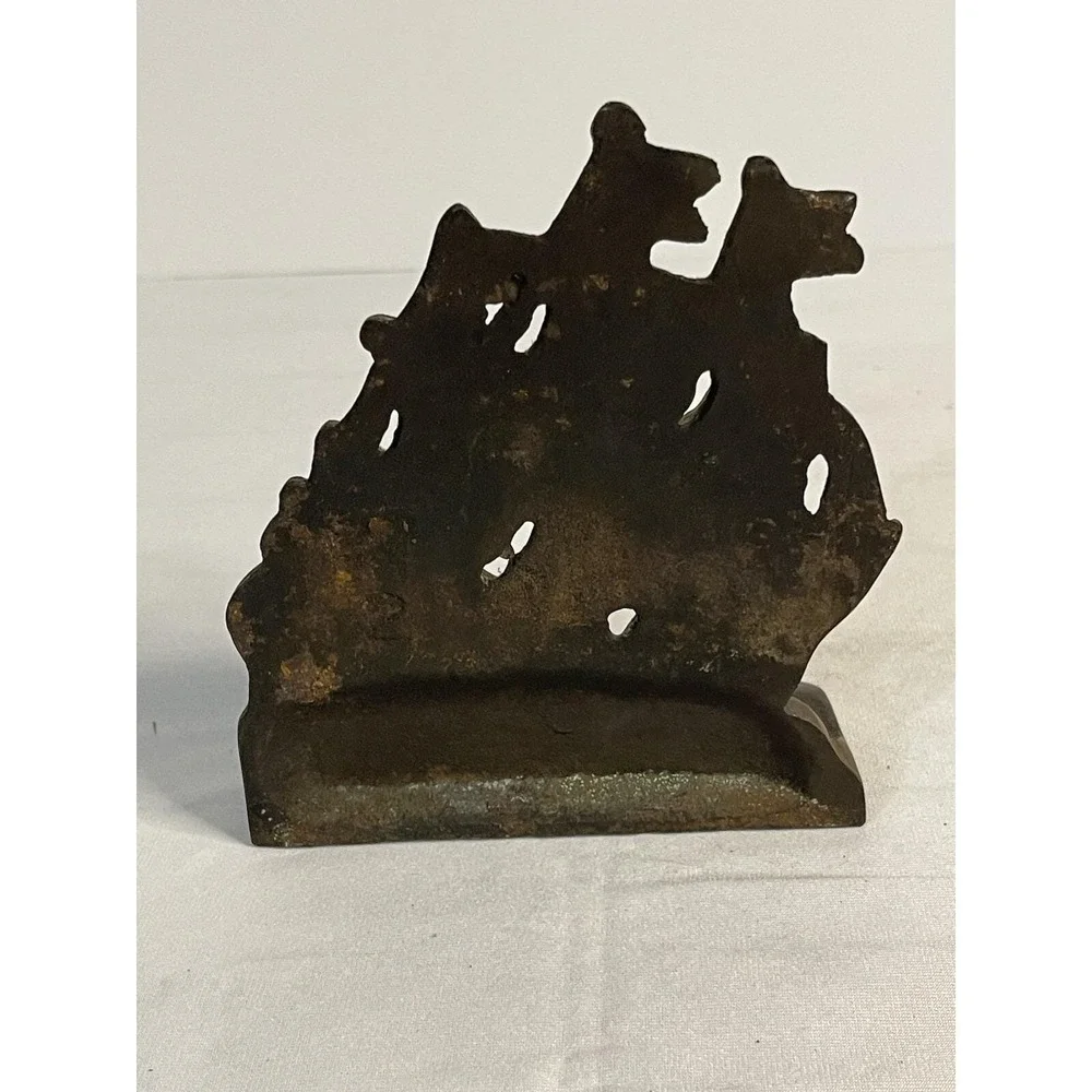 Bookend Maritime Cast Iron Ornate Nautical Ship Boat‎ Deco 1 Replacement