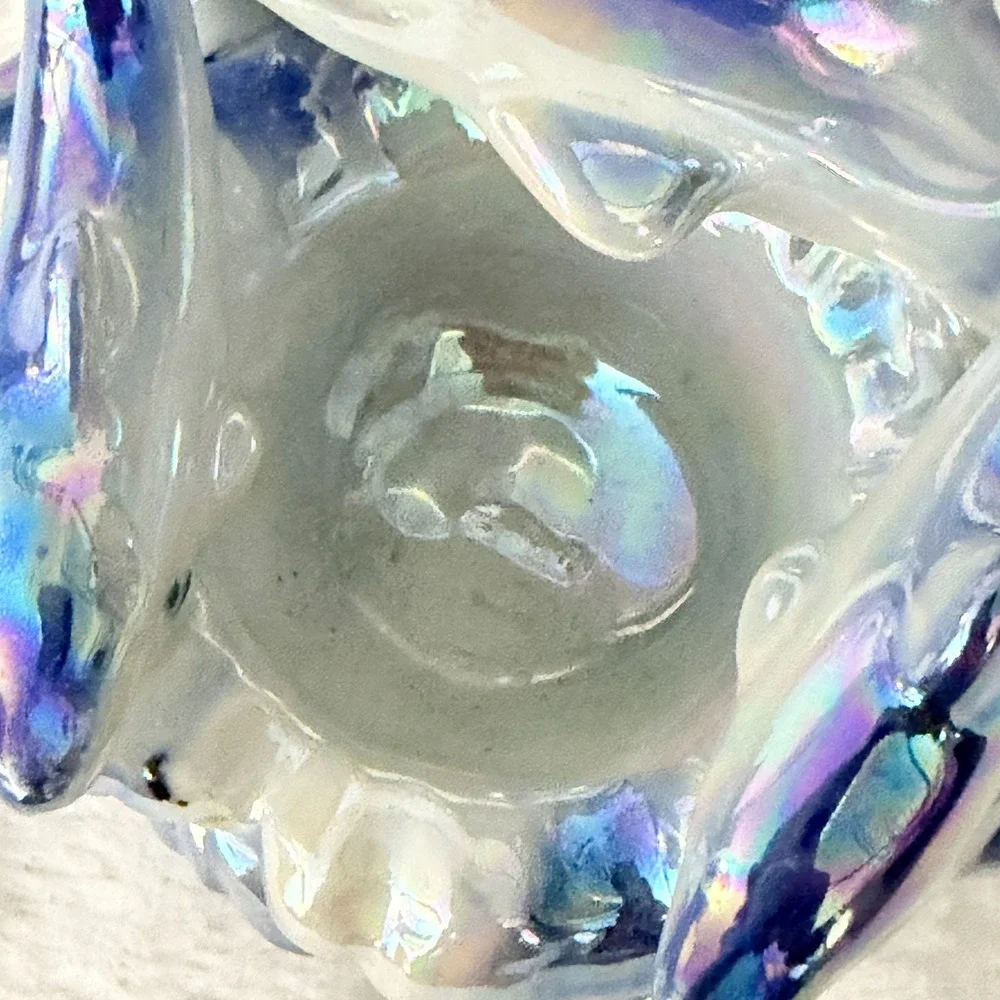 N/A iridescent blue