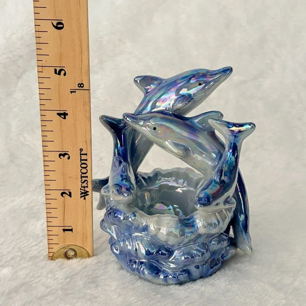 N/A iridescent blue